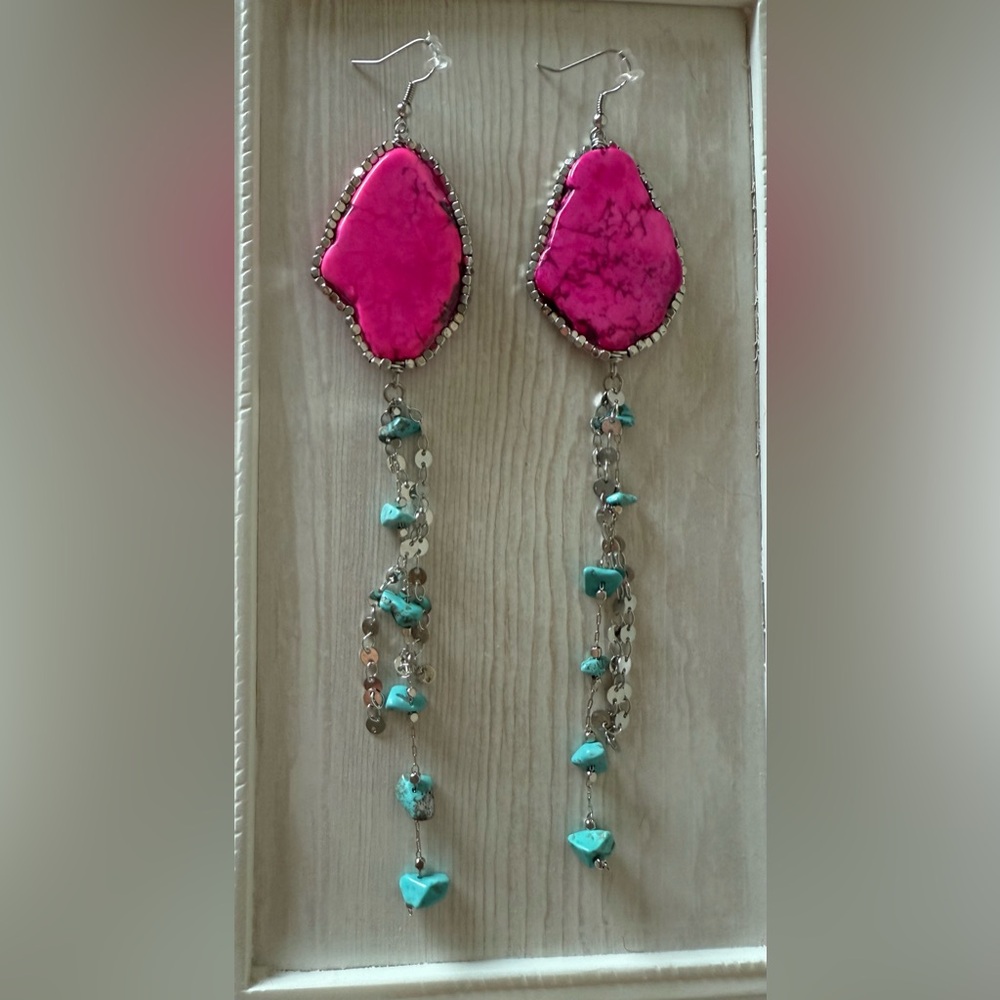 Highway Hippie Pink Magic Earrings